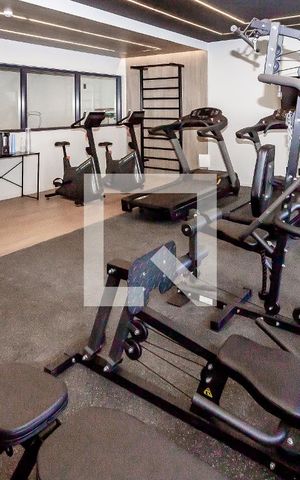 Studio para alugar com 26m², 1 quarto e sem vaga Studio para alugar com 26m², 1 quarto e sem vagaAcademia