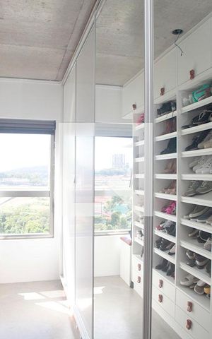Apartamento à venda com 69m², 1 quarto e 2 vagasDetalhe Closet