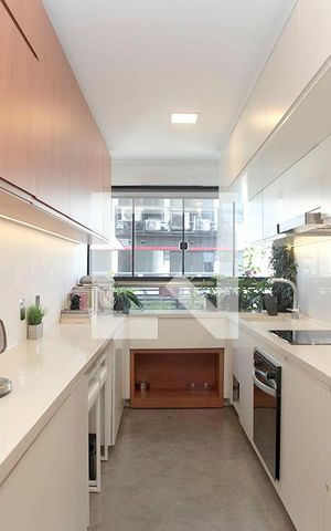 Apartamento à venda com 69m², 1 quarto e 2 vagasCozinha + Área de Serviço