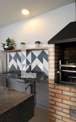 Apartamento para alugar com 27m², 1 quarto e sem vagaÁrea comum - Churrasqueira 2