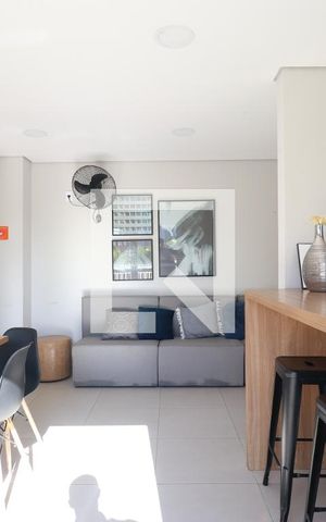 Apartamento para alugar com 27m², 1 quarto e sem vagaÁrea comum - Salão de festas