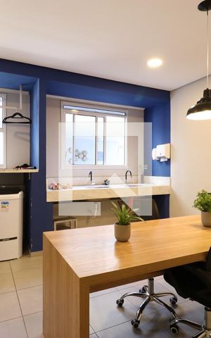 Apartamento para alugar com 27m², 1 quarto e sem vagaLavanderia