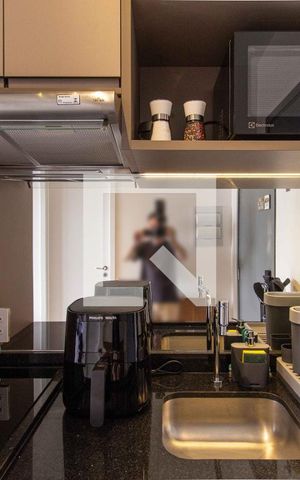 Studio para alugar com 20m², 1 quarto e sem vaga Studio para alugar com 20m², 1 quarto e sem vagaCozinha