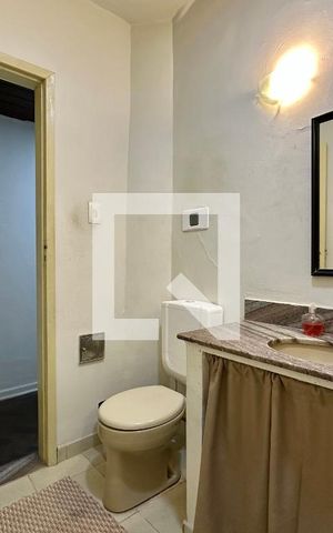 Apartamento para alugar com 60m², 1 quarto e sem vaga Apartamento para alugar com 60m², 1 quarto e sem vagaBanheiro