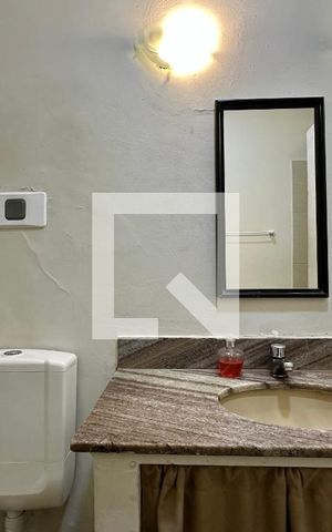 Apartamento para alugar com 60m², 1 quarto e sem vaga Apartamento para alugar com 60m², 1 quarto e sem vagaBanheiro