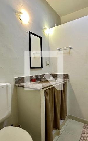 Apartamento para alugar com 60m², 1 quarto e sem vaga Apartamento para alugar com 60m², 1 quarto e sem vagaBanheiro