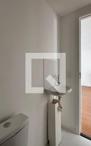 Apartamento para alugar com 35m², 2 quartos e sem vaga Apartamento para alugar com 35m², 2 quartos e sem vagaBanheiro