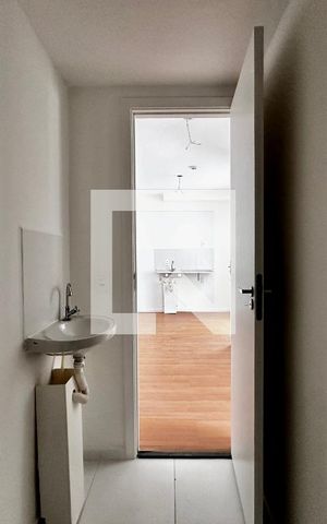Apartamento para alugar com 35m², 2 quartos e sem vaga Apartamento para alugar com 35m², 2 quartos e sem vagaBanheiro