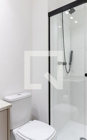 Apartamento para alugar com 29m², 1 quarto e sem vaga Apartamento para alugar com 29m², 1 quarto e sem vagaBanheiro