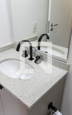 Apartamento para alugar com 29m², 1 quarto e sem vaga Apartamento para alugar com 29m², 1 quarto e sem vagaBanheiro