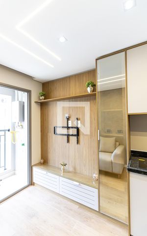 Apartamento para alugar com 29m², 1 quarto e sem vaga Apartamento para alugar com 29m², 1 quarto e sem vagaSala