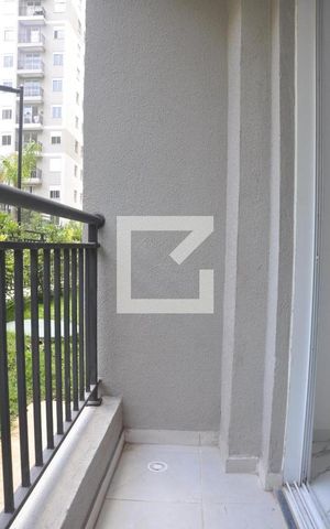 Apartamento à venda com 39m², 1 quarto e sem vagaDetalhe - Varanda da Sala