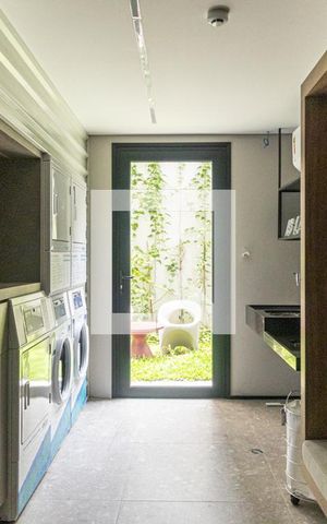 Studio à venda com 28m², 1 quarto e sem vagaLavanderia