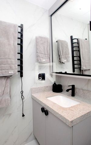 Apartamento à venda com 44m², 1 quarto e 1 vagaBanheiro
