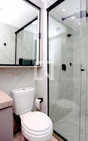 Apartamento à venda com 44m², 1 quarto e 1 vagaBanheiro