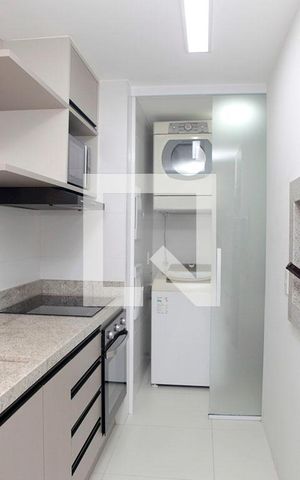 Apartamento à venda com 44m², 1 quarto e 1 vagaCozinha + Área de Serviço