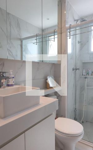 Apartamento à venda com 60m², 2 quartos e 1 vagaBanheiro Social