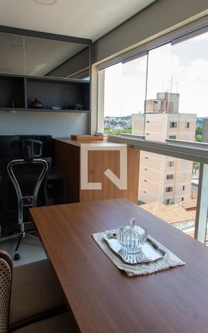 Apartamento à venda com 47m², 1 quarto e 1 vaga Apartamento à venda com 47m², 1 quarto e 1 vagaVaranda