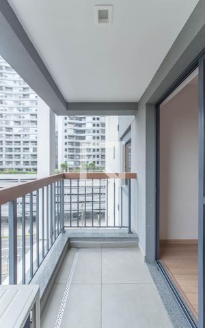 Apartamento à venda com 31m², 1 quarto e sem vaga Apartamento à venda com 31m², 1 quarto e sem vagaVaranda