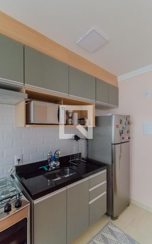 Apartamento para alugar com 35m², 2 quartos e sem vagaCozinha e Área de Serviço