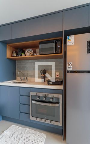 Studio à venda com 37m², 1 quarto e sem vaga Studio à venda com 37m², 1 quarto e sem vagaCozinha