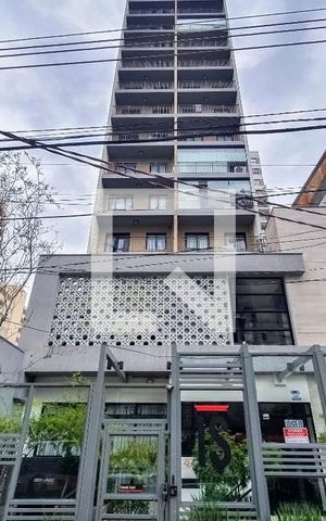 Studio à venda com 26m², 1 quarto e sem vaga Studio à venda com 26m², 1 quarto e sem vagaFachada