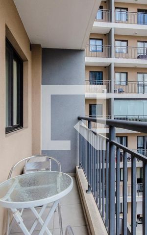 Studio à venda com 26m², 1 quarto e sem vaga Studio à venda com 26m², 1 quarto e sem vagaVaranda