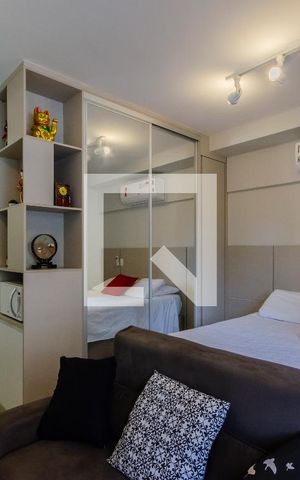 Studio à venda com 26m², 1 quarto e sem vaga Studio à venda com 26m², 1 quarto e sem vagaSala/Quarto