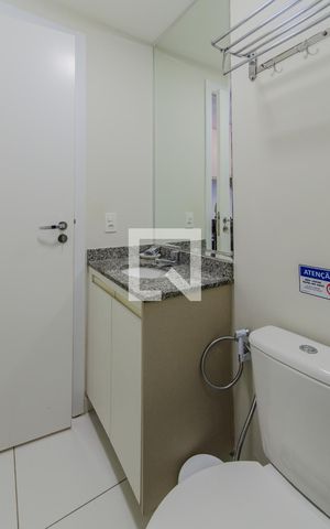Studio à venda com 26m², 1 quarto e sem vaga Studio à venda com 26m², 1 quarto e sem vagaBanheiro