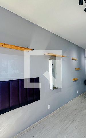 Apartamento à venda com 27m², 1 quarto e sem vagaSala/Quarto
