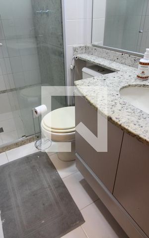 Apartamento para alugar com 74m², 2 quartos e 1 vagaQuarto 2 - Banheiro da Suíte