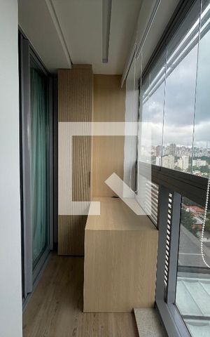 Studio para alugar com 30m², 1 quarto e sem vagaVaranda