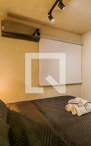 Studio à venda com 26m², 1 quarto e 1 vagaQuarto