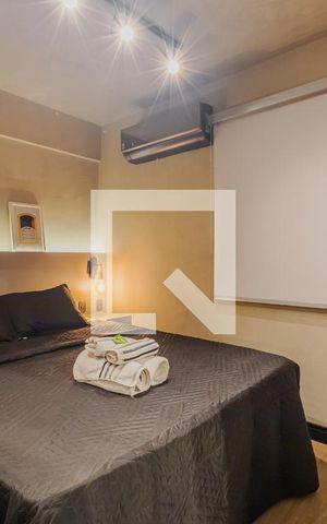 Studio à venda com 26m², 1 quarto e 1 vagaQuarto