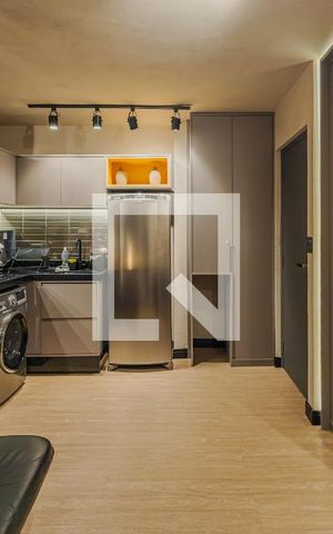 Studio à venda com 26m², 1 quarto e 1 vagaSala