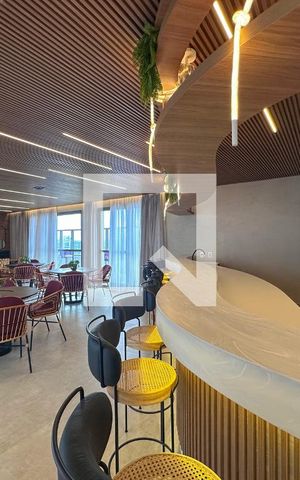 Studio para alugar com 32m², 1 quarto e sem vaga Studio para alugar com 32m², 1 quarto e sem vagaÁrea comum