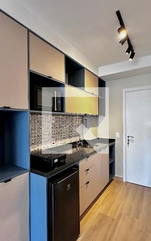 Studio para alugar com 32m², 1 quarto e sem vaga Studio para alugar com 32m², 1 quarto e sem vagaStudio