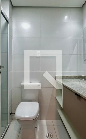 Studio para alugar com 32m², 1 quarto e sem vaga Studio para alugar com 32m², 1 quarto e sem vagaBanheiro