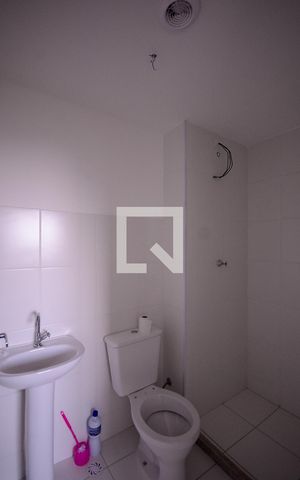 Apartamento para alugar com 29m², 1 quarto e sem vaga Apartamento para alugar com 29m², 1 quarto e sem vagaBanheiro da Suite