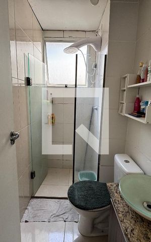 Apartamento para alugar com 44m², 2 quartos e 1 vagaBanheiro