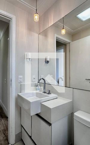 Apartamento para alugar com 117m², 3 quartos e 2 vagasBanheiro Social