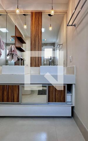 Apartamento para alugar com 117m², 3 quartos e 2 vagasBanheiro Suíte