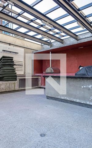 Studio à venda com 32m², 1 quarto e sem vaga Studio à venda com 32m², 1 quarto e sem vagaChurrasqueira