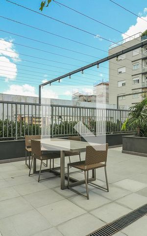 Apartamento para alugar com 49m², 1 quarto e 1 vaga Apartamento para alugar com 49m², 1 quarto e 1 vagaÁrea comum Terraço