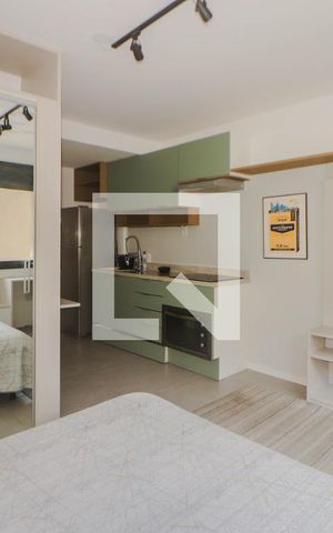 Studio para alugar com 27m², 1 quarto e sem vaga Studio para alugar com 27m², 1 quarto e sem vagaStudio