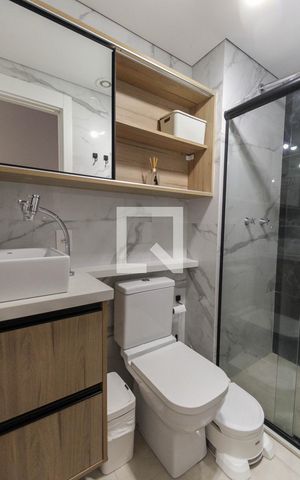 Apartamento à venda com 42m², 2 quartos e 1 vaga Apartamento à venda com 42m², 2 quartos e 1 vagaBanheiro