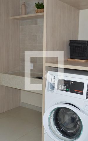 Studio para alugar com 25m², 1 quarto e sem vagaLavanderia