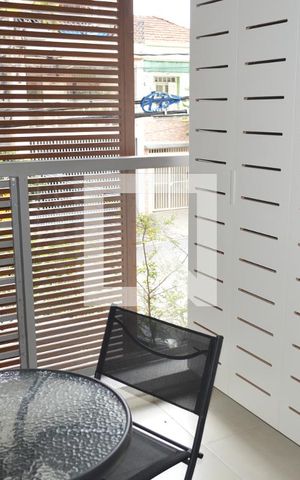 Studio para alugar com 25m², 1 quarto e sem vagaVaranda