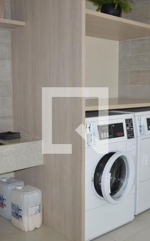 Studio para alugar com 25m², 1 quarto e sem vagaLavanderia