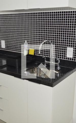 Studio para alugar com 25m², 1 quarto e sem vagaCozinha